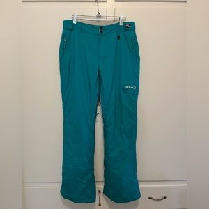 Billabong Size M Snow Pants (Teal)